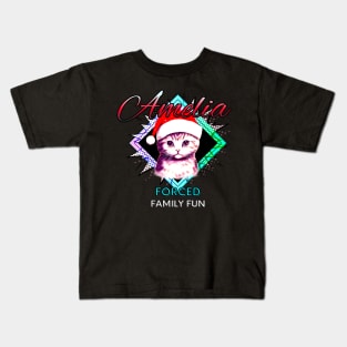 Amelia - Custom name gift - Christmas Kids T-Shirt